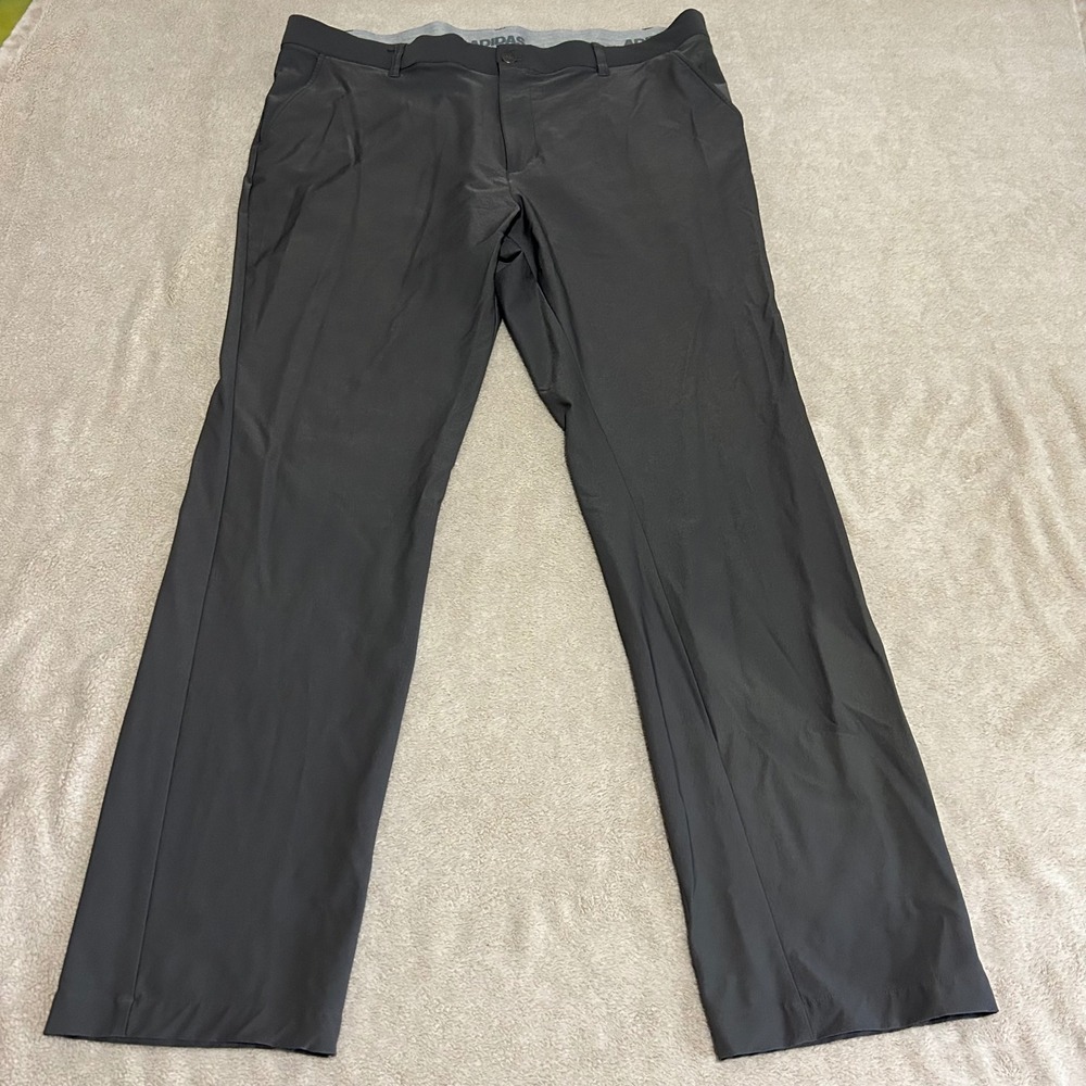 Adidas Golf Pants Mens 40x32 Dark Gray Ultimate365 Performance Trousers